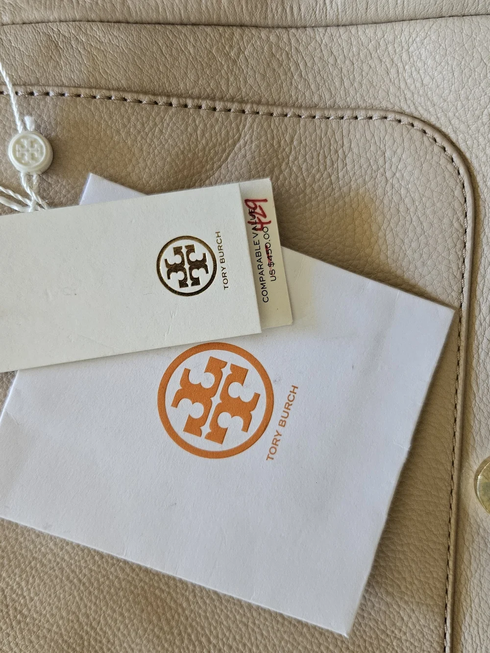 Tory Burch elegant beige